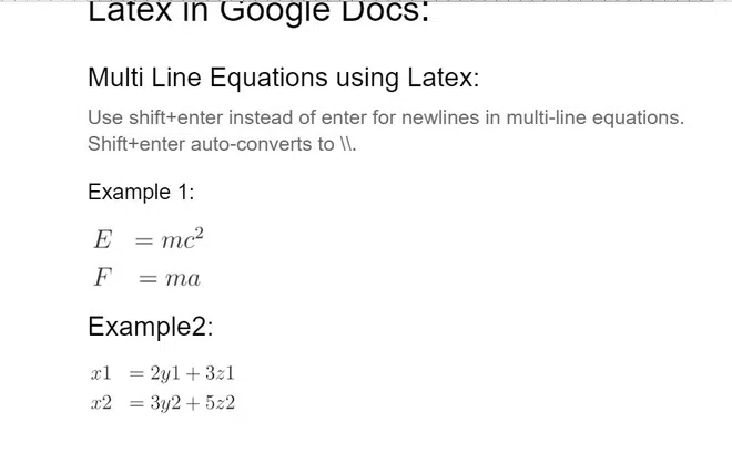 how-to-write-multi-line-equations-in-google-docs