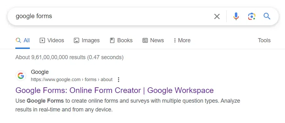 Google Forms: Online Form Creator