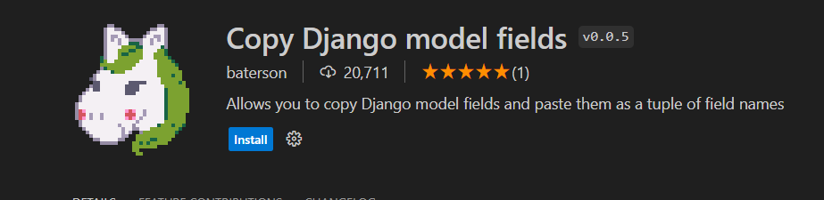 Cody Django model fields