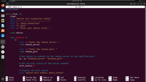 How to display nc return value in Linux shell script? - GeeksforGeeks