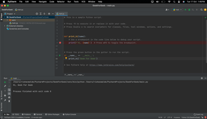How to install Python and PyCharm on Mac - GeeksforGeeks