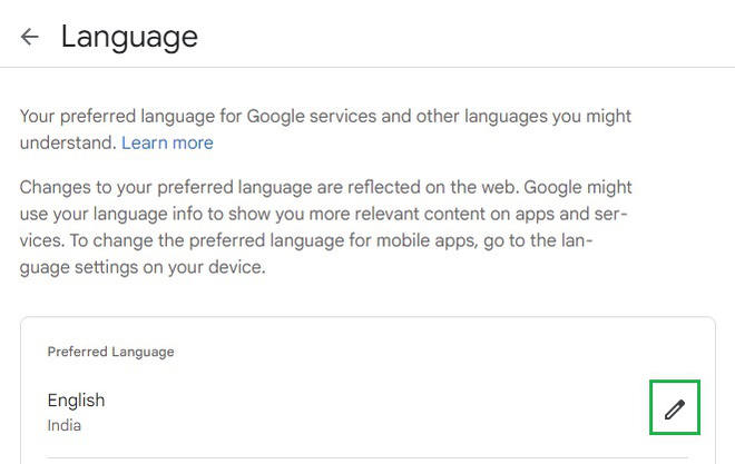How to Change the Language on Google? - GeeksforGeeks
