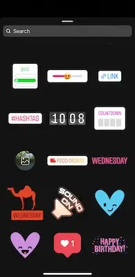 How to Add Stickers to Instagram Stories - Tailwind Blog