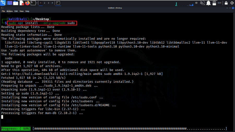 Updating Sudo Latest Version