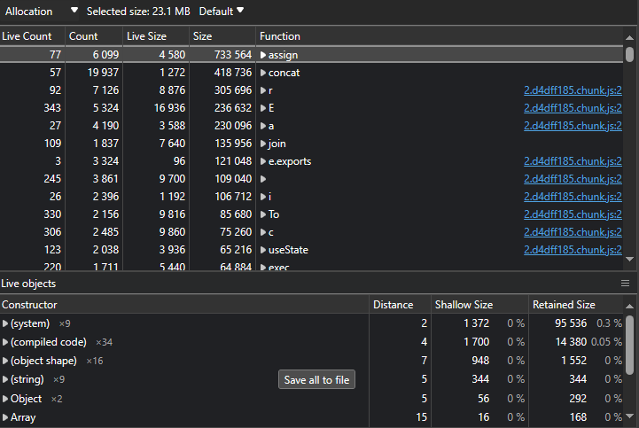 allocation-view