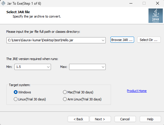 Setting Path and JRE Version