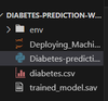 Diabetes Prediction Machine Learning Project Using Python Streamlit ...
