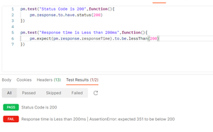 Assertions in Postman and How to Use that in Scripting Window ...