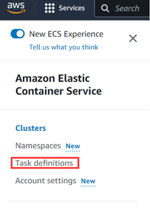 Task Definitions 