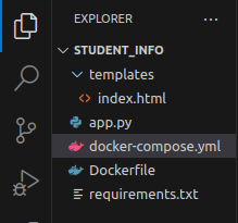 Folder Structue in Vscode 