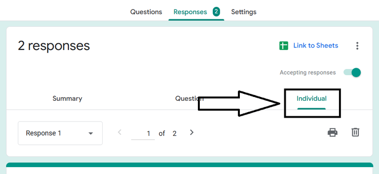 Go-to-Individual-Responses