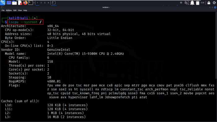 11-Reading CPU information from directory(1)