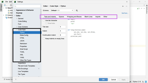 PyCharm Code Styling - GeeksforGeeks
