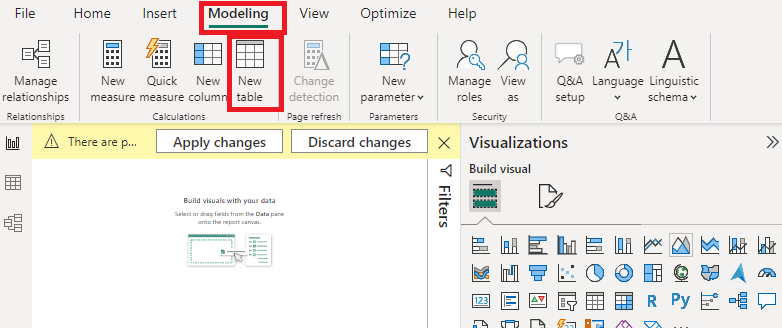 modellingCreatetable