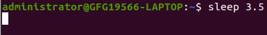 Fractional Seconds in `sleep` Command