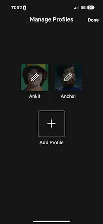 Select the Profile and Enable Edit option