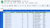 How to Filter in Google Sheets - GeeksforGeeks