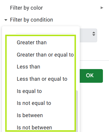 For cells with numbers