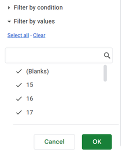 How to Filter in Google Sheets - GeeksforGeeks