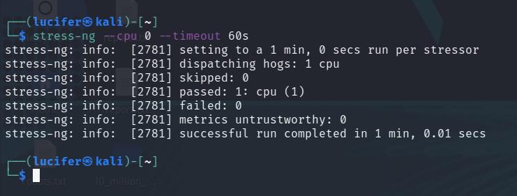 Imposing High CPU Load