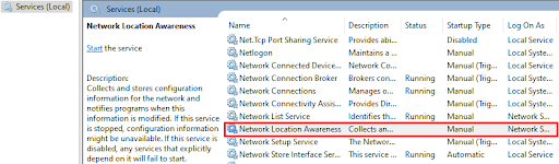 NLA-(Network-Location-Awareness)