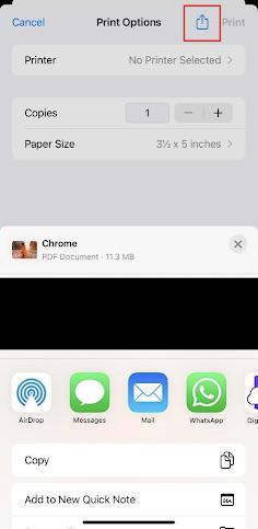 Convert Photos to PDF on iPhone