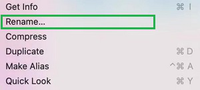 What Is Rename How to Rename Files in MacOS? - GeeksforGeeks