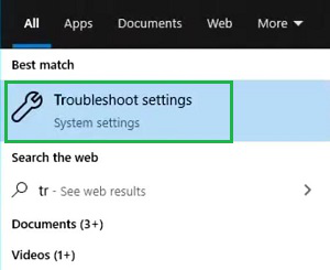 3--Search-Troubleshoot-Option