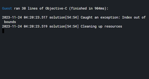 Exception handling in Objective-C - GeeksforGeeks