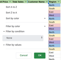 How to Filter in Google Sheets - GeeksforGeeks