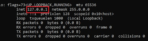 Terminal-ip-address