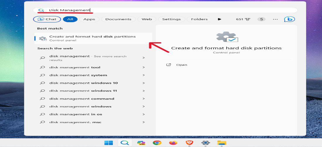 How To Open Disk Management on Windows 11?