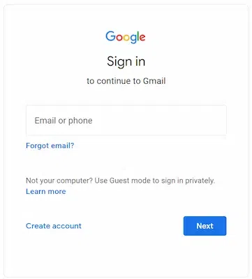 Gmail-Sign-In