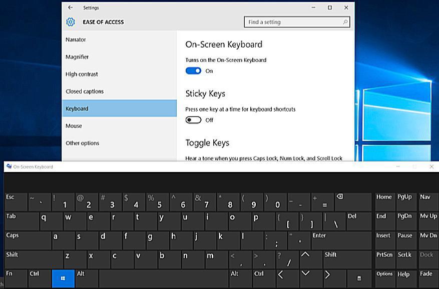 Keyboard And Screen Keyboard And Screen
