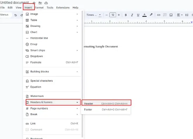 How to MLA format in Google Docs