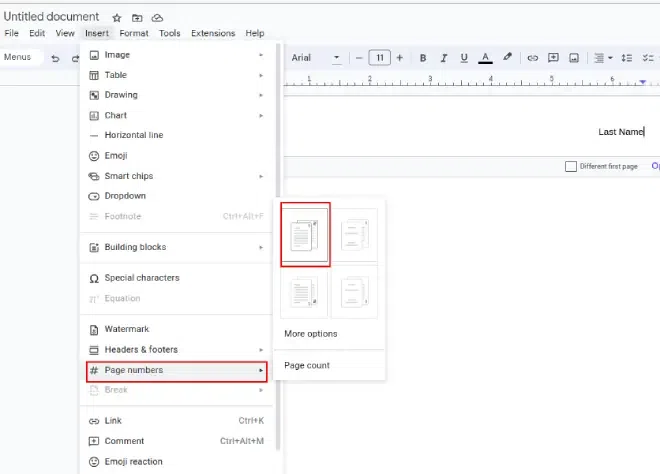 How to MLA format in Google Docs