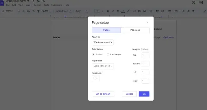 How to MLA format in Google Docs