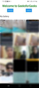 Create an Image/Video Gallery using React-Native - GeeksforGeeks