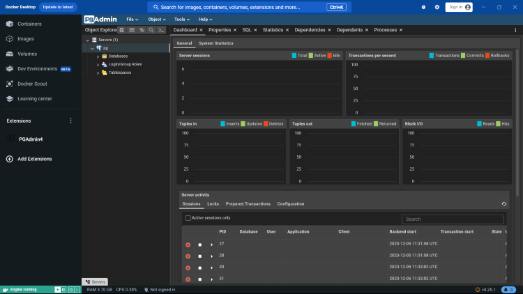 Visualizing the Database