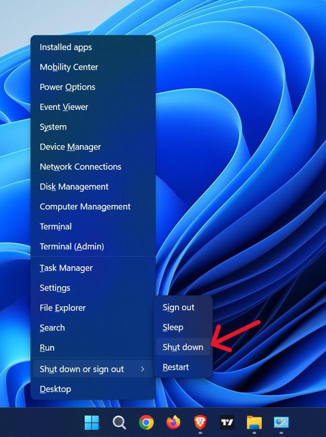 How-To-Shut-Down-Windows-11-With-the-Power-User-Menu