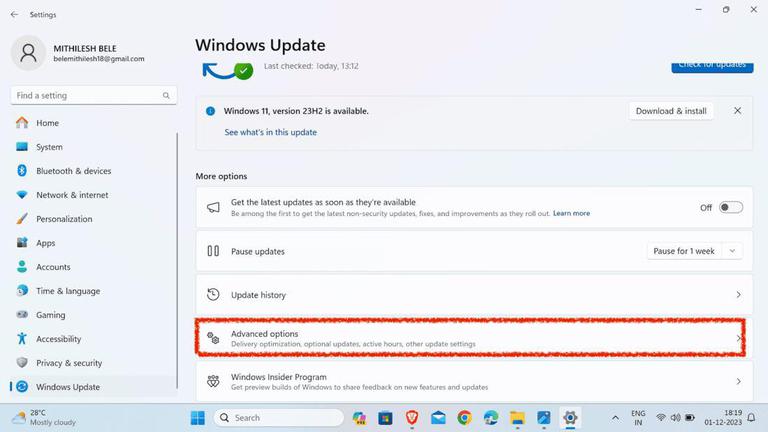 How to Update Intel Drivers On Windows 11 - GeeksforGeeks