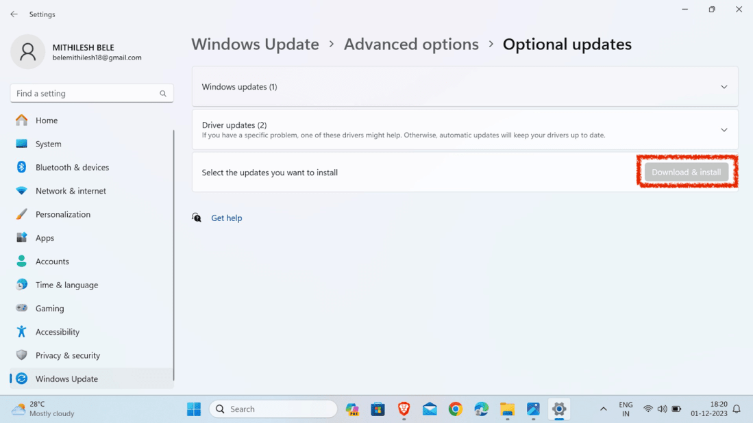 How to Update Intel Drivers On Windows 11? - GeeksforGeeks