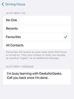 How To Auto-Reply to Texts on the iPhone? - GeeksforGeeks