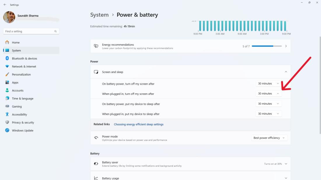 How to Change the Screen Timeout in Windows 11?