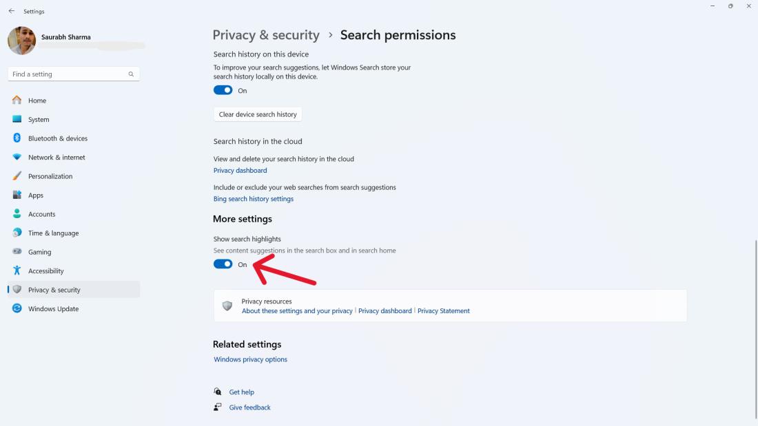 How-to-Disable-Search-Highlights-on-Windows-11-Using-Settings-1