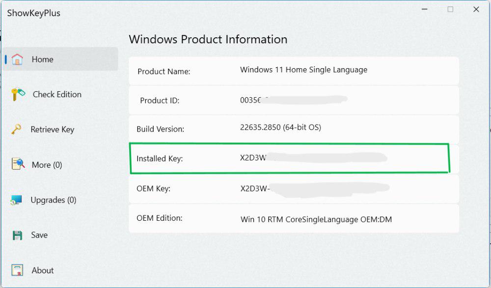 How To Find A Windows 11 Product Key Geeksforgeeks 9949