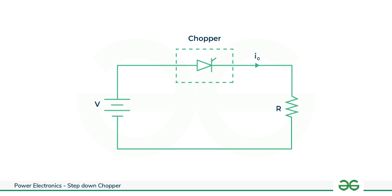 Working of Step Down Chopper - with R and RL Load