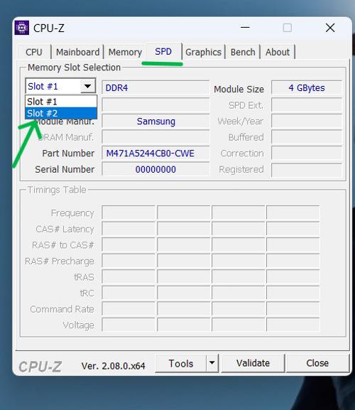 How-To-Check-Available-Memory-Slots-in-Windows-11-using-CPU-Z