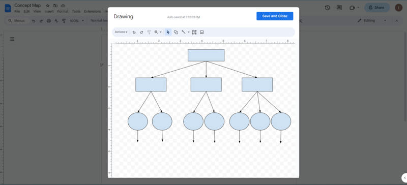 How To Make A Concept Map On Google Docs - GeeksforGeeks