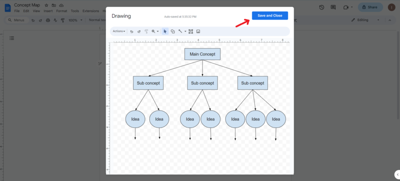 How To Make A Concept Map On Google Docs - GeeksforGeeks